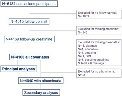 Aging and hypertension in kidney function decline: A 10 year population-based study